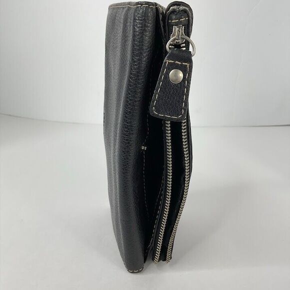Women's Fossil Wallet VINTAGE  Beige Stitching SOFT  Leather 7 X 4'' - Picture 6 of 10